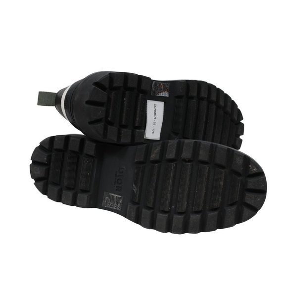 Dior Mens Sacai Chunky Derby  US 12 45 Black White Leather Platform Rubber Sole - Picture 10 of 10